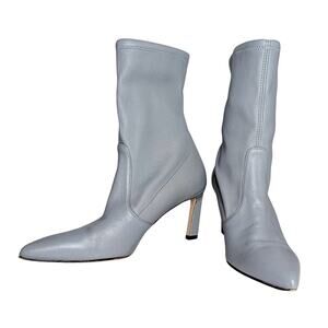 Stuart Weitzman “The Rapture” Booties in Dovetail Blue – Size 7